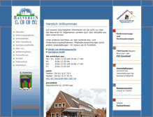 Tablet Screenshot of bauverein-leer.de